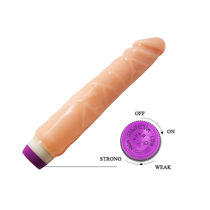 baile vibruojantis Dildo Waves of Pleasure 25.5 cm