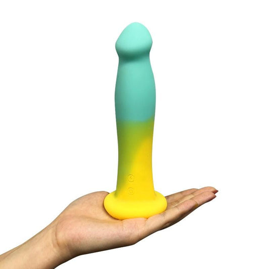 Bien à deux Titan dildo vibratorius su šilumos funkcija