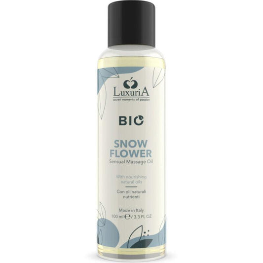 Intimateline Luxuria Bio Snow Flower ekologiskas masazo aliejus 100 ml