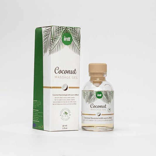 INTT Cosmetics veganiškas masažo aliejus Coconut 30 ml