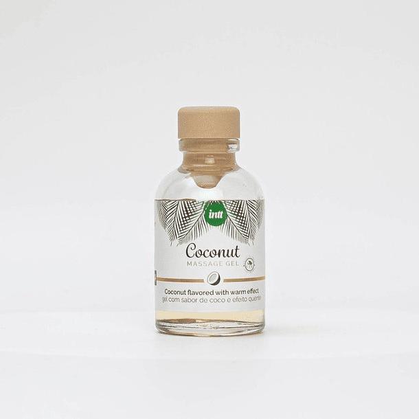 INTT Cosmetics veganiškas masažo aliejus Coconut 30 ml