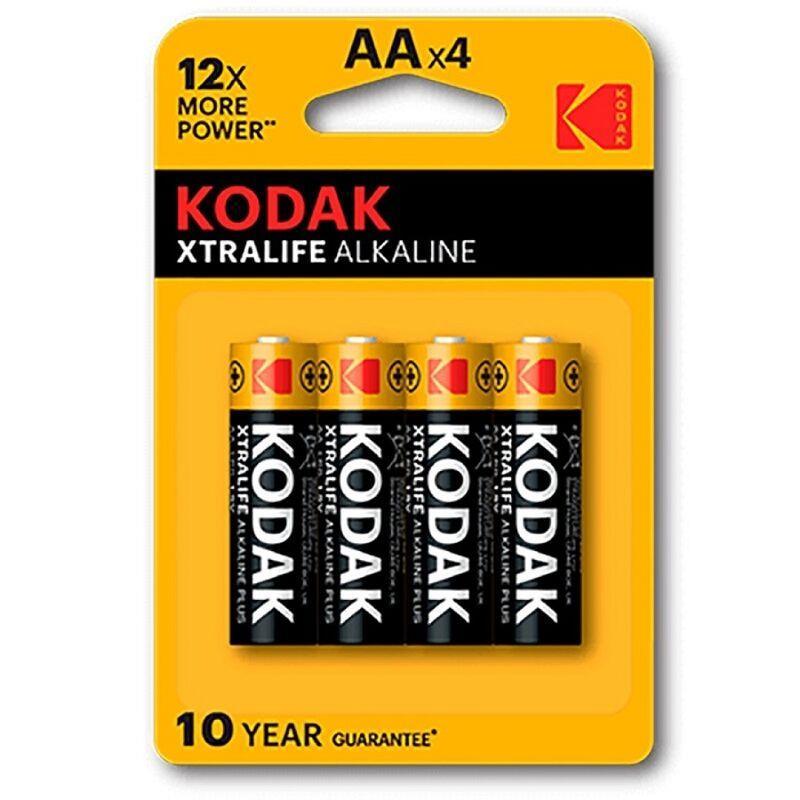 Kodak Xtralife Alkaline AA baterijos 4 vnt.