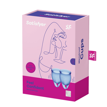 Satisfyer Feel Confident menstruacinių taurelių rinkinys