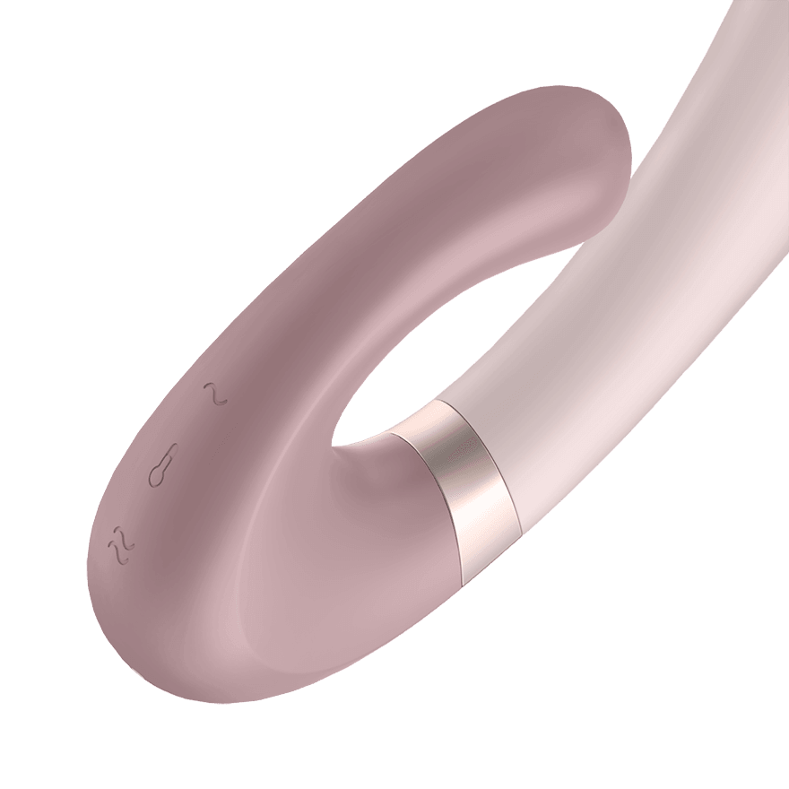 Satisfyer Heat Wave Rabbit Vibratorius su Šildymo Funkcija