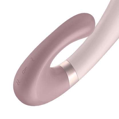 Satisfyer Heat Wave Rabbit Vibratorius su Šildymo Funkcija