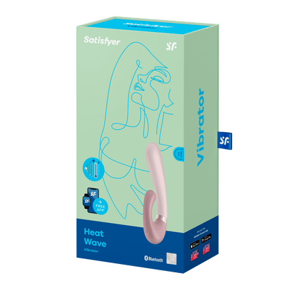 Satisfyer Heat Wave Rabbit Vibratorius su Šildymo Funkcija