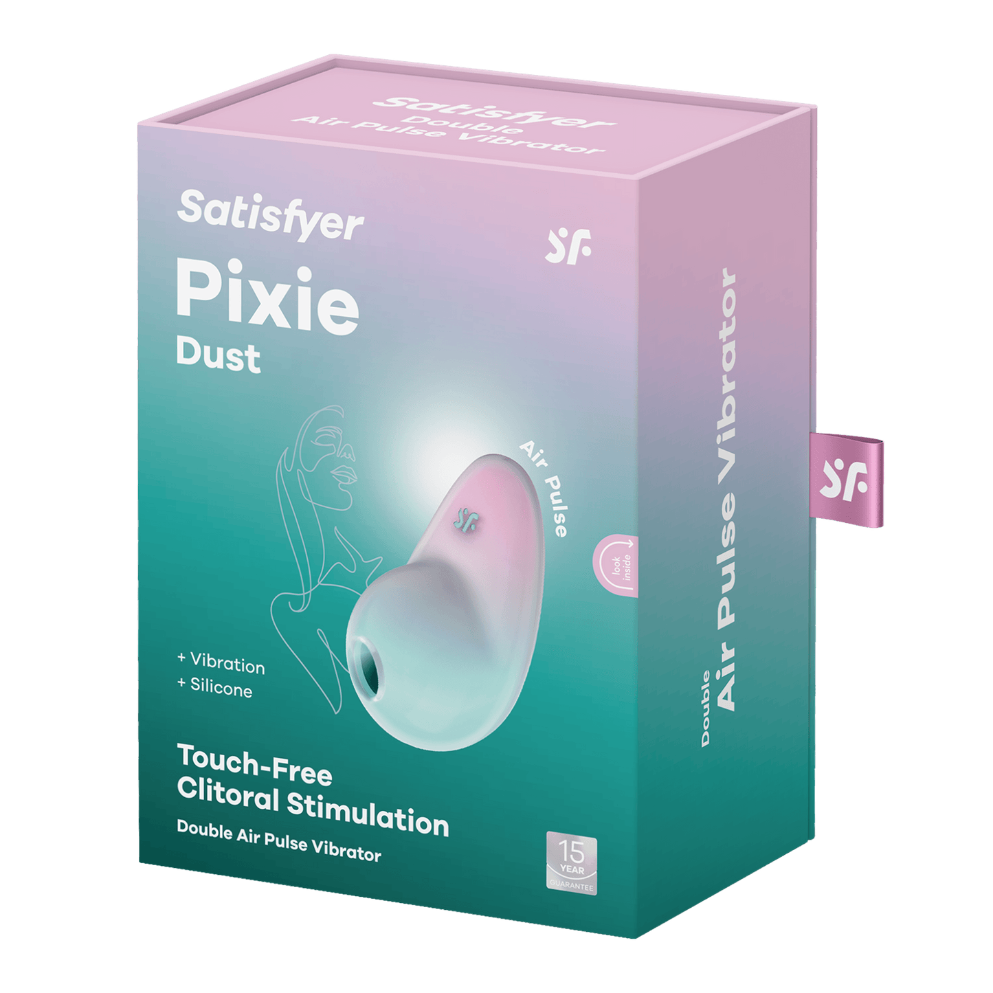 Satisfyer Pixie Dust Oro Bangų Klitorio Stimuliatorius 