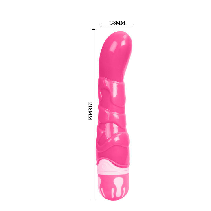 Vibratorius su išmatavimais – 21,8 cm ilgio