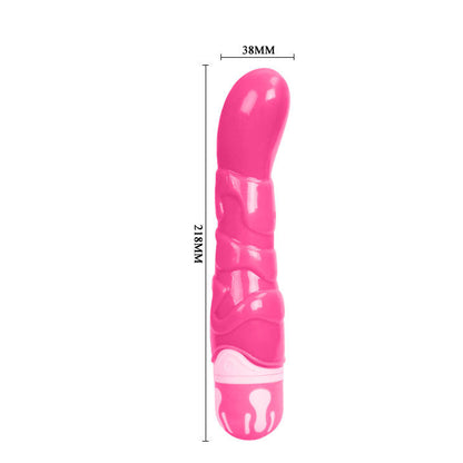 Vibratorius su išmatavimais – 21,8 cm ilgio