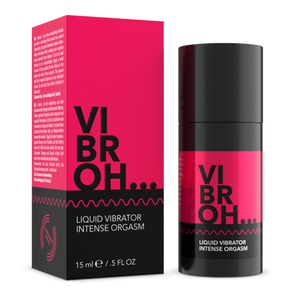 Vibroh skystas vibratorius su pakuote, 15 ml buteliukas